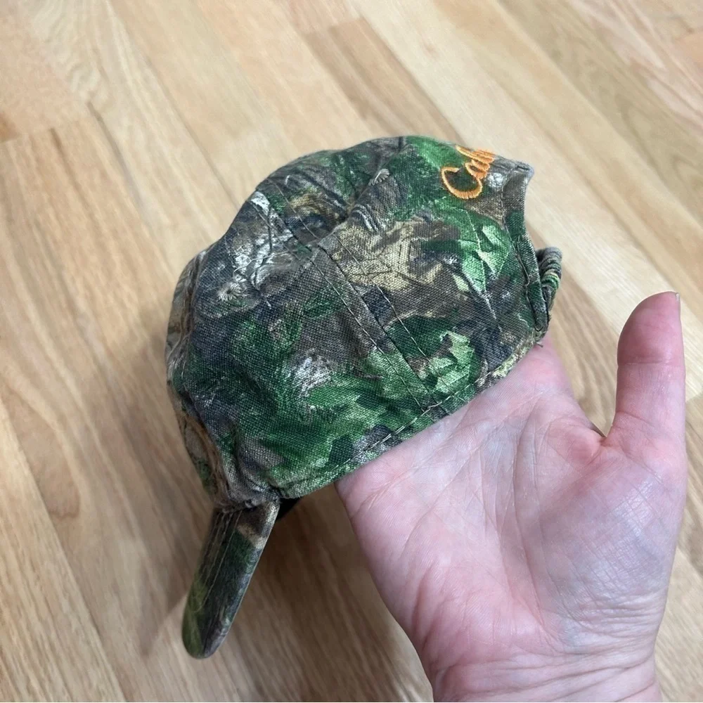 Cabela’s I Hunt For Hugs Camouflage Toddler Hat Baseball Cap Kids Green